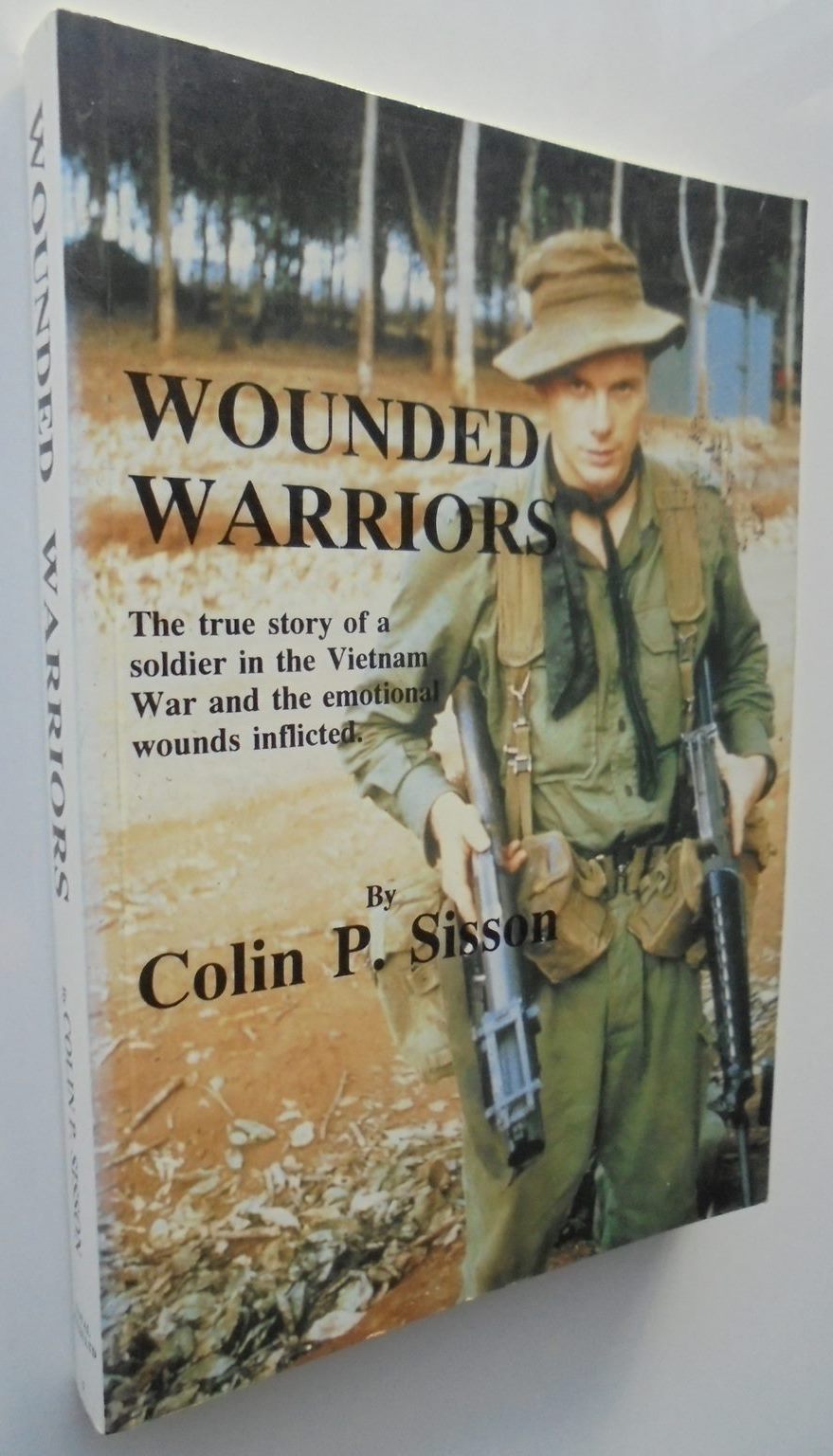 Wounded warriors : the true story of a soldier in the Vietnam War and of the emotional wounds inflicted. by Colin P. Sisson.