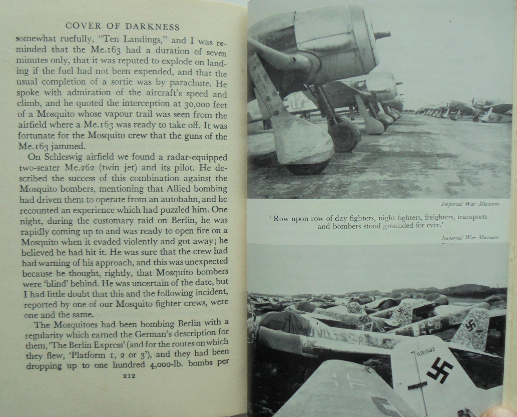 Cover of Darkness: The Memoir of a World War Two Night-Fighter. By Roderick Chisholm