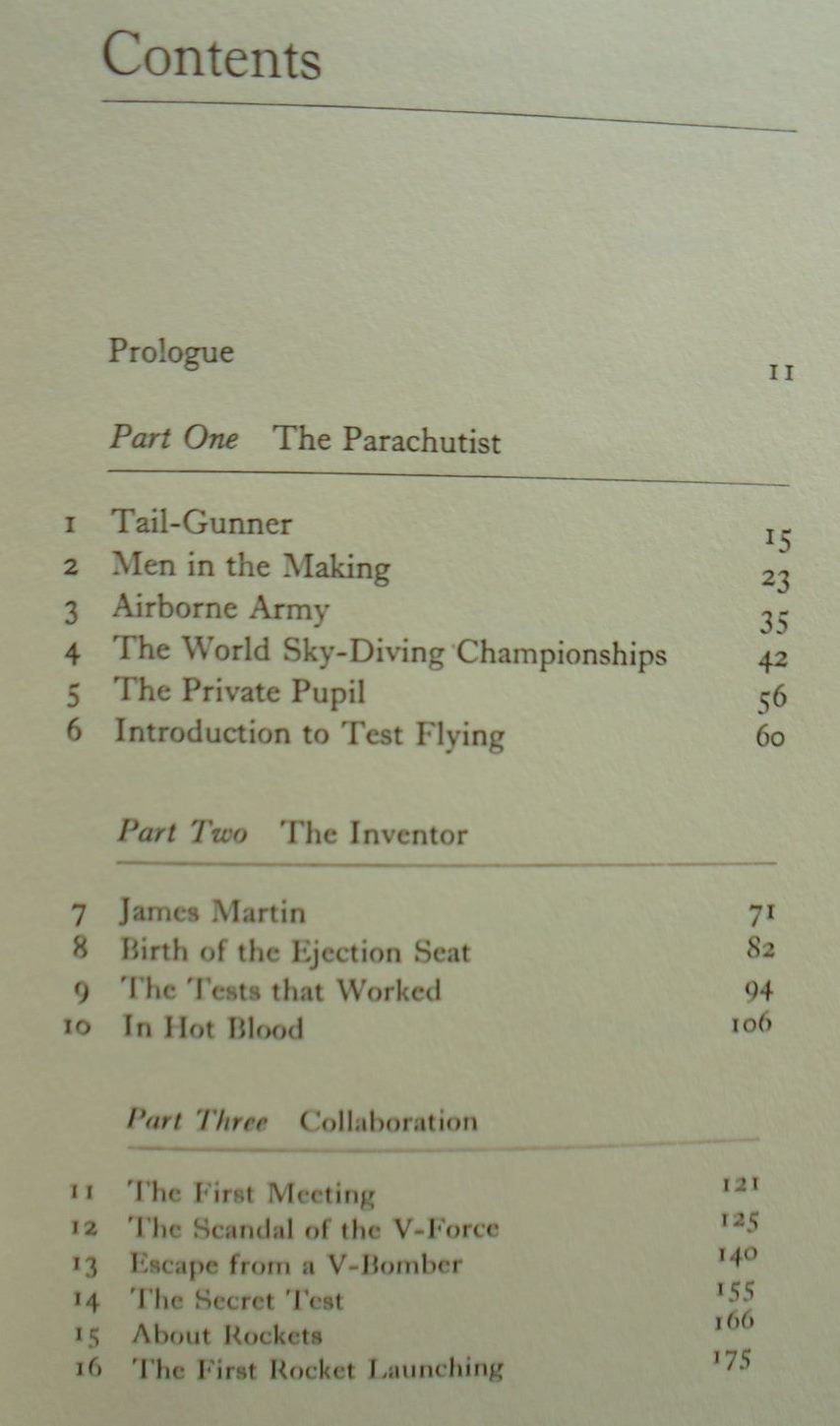 The Man in the Hot Seat (Development of the ejector seat). By Doddy Hay