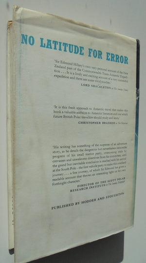 High In the Thin Cold Air: The Story of the Himalayan Scientific and Mountaineering Expedition 1960-61 Led by Sir Edmund Hillary.