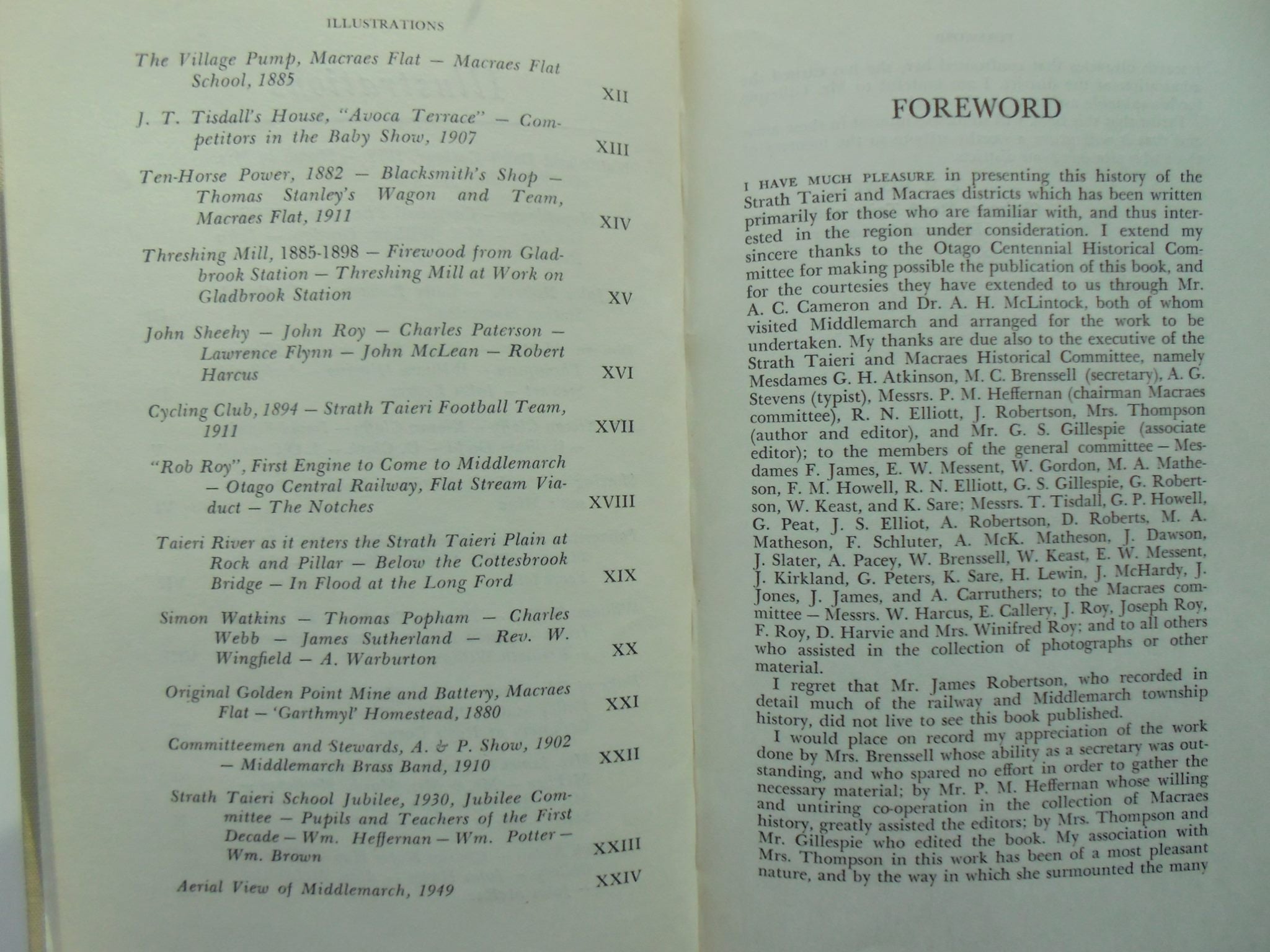 East of the Rock and Pillar: A History of the Strath Taieri and Macraes Districts by Helen M. Thompson.