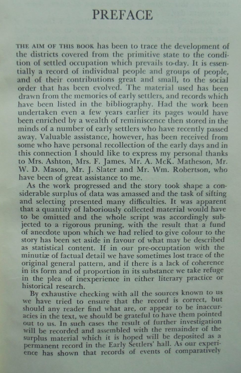 East of the Rock and Pillar: A History of the Strath Taieri and Macraes Districts by Helen M. Thompson.