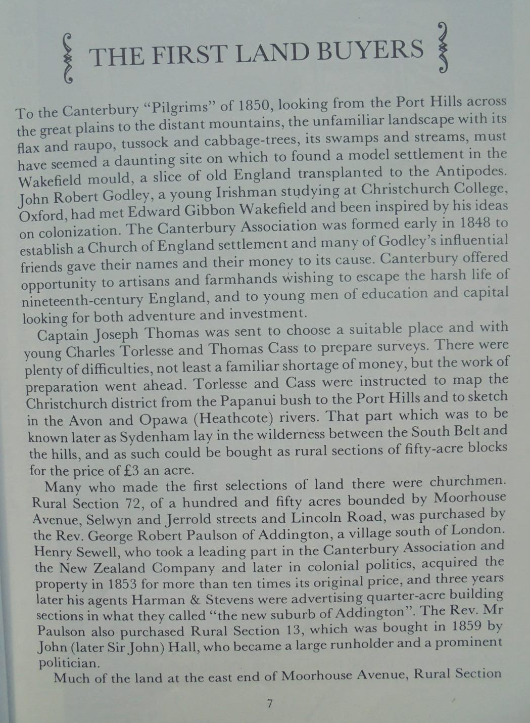 The Model Borough of Old Christchurch: An Informal History.  By MANN, SHONA (Ed).