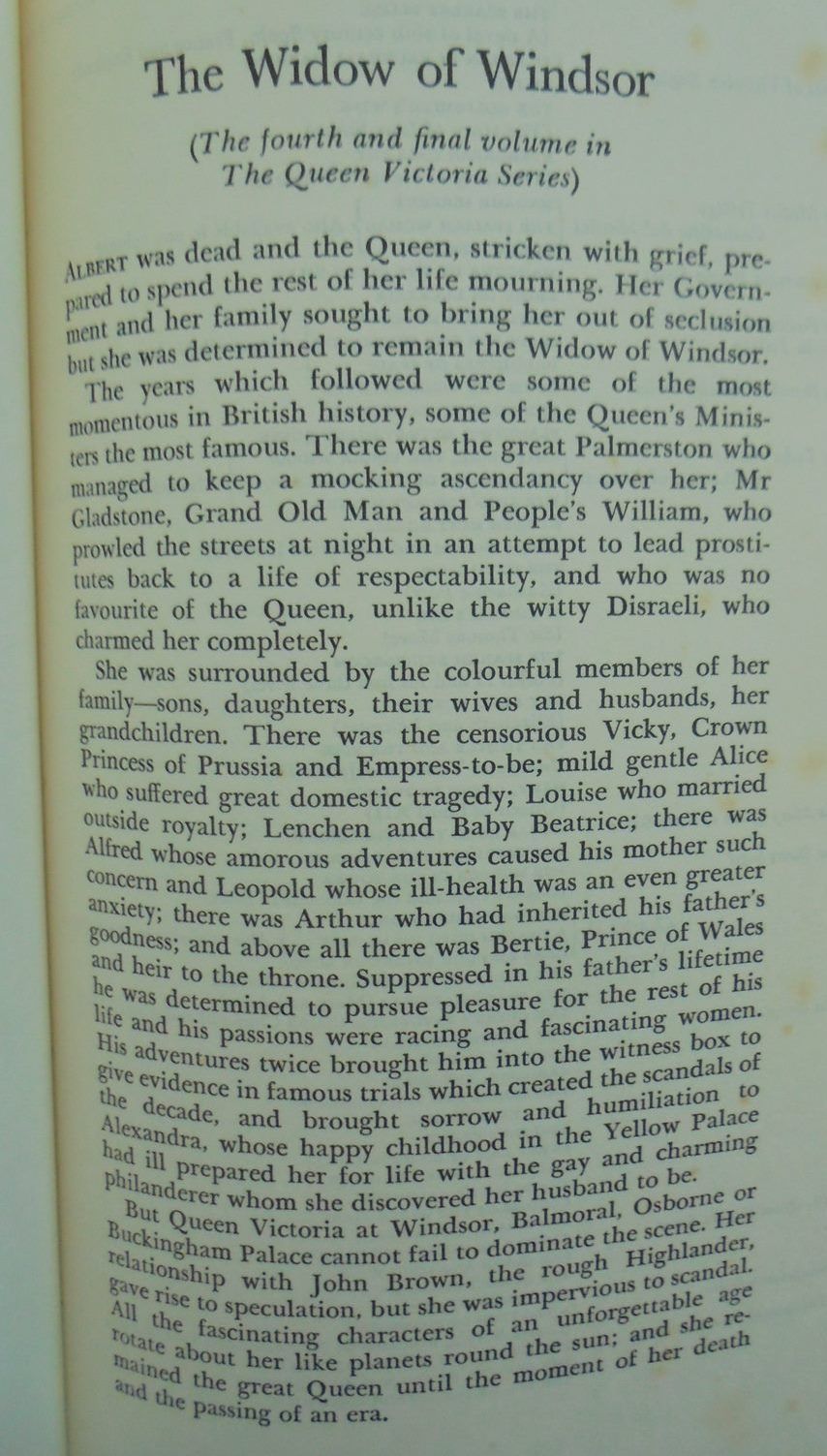 The Widow of Windsor. By Jean Plaidy 1st edition (1974)