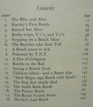 Highly Explosive. The Exploits of Major "Bill" Hartley, M.B.E., G. M. of Bomb Disposal. By John Frayn Turner.