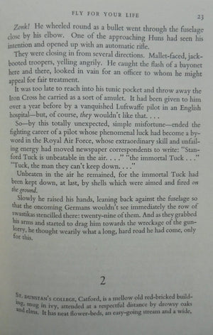 Fly For Your Life: The Story of the Immortal Tuck. Wing Commander Robert Stanford Tuck, D.S.O., D.F.C., and Two Bars.