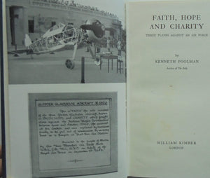 Faith, Hope and Charity: Three Planes Against an Air Force BY Kenneth Poolman.