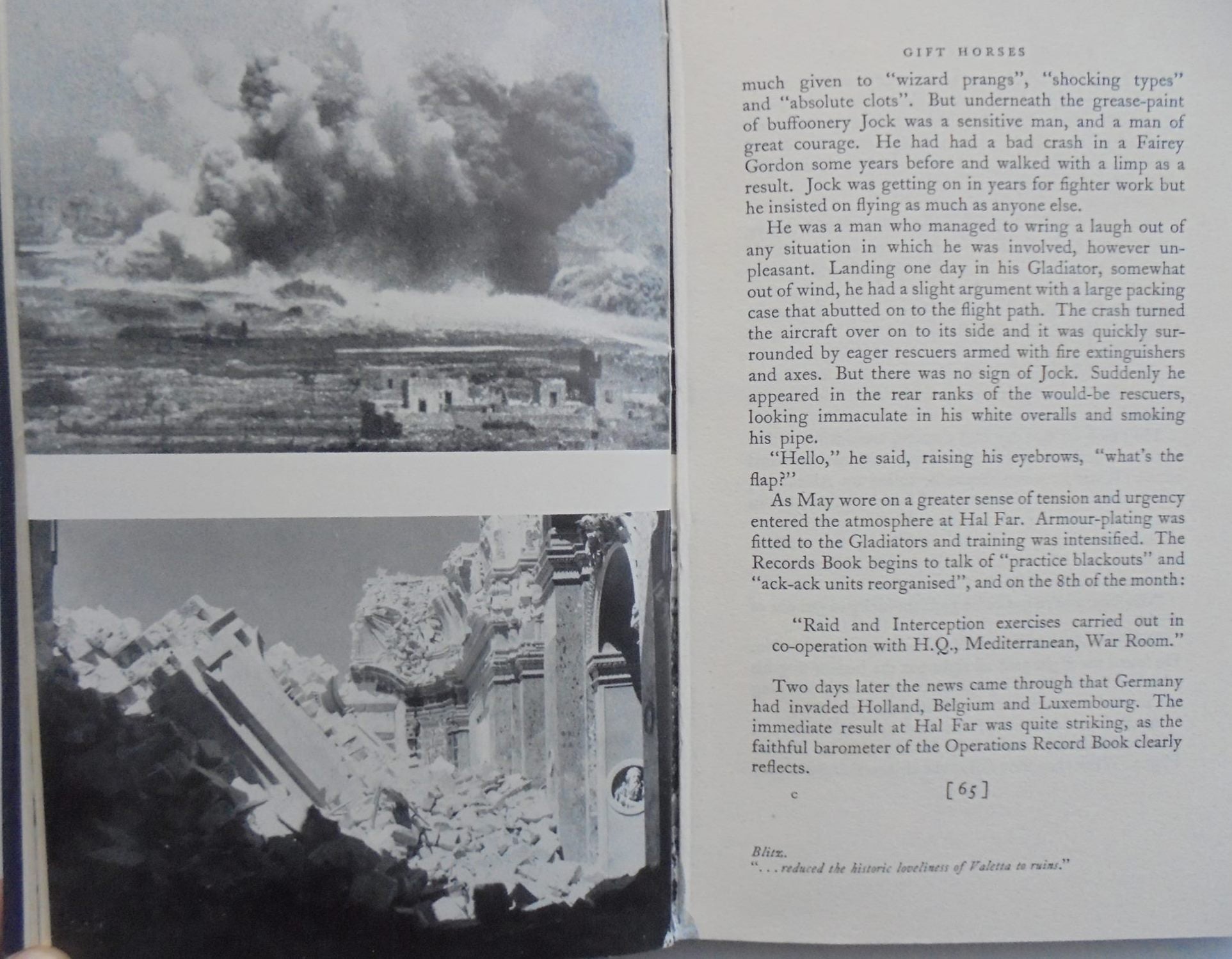 Faith, Hope and Charity: Three Planes Against an Air Force BY Kenneth Poolman.