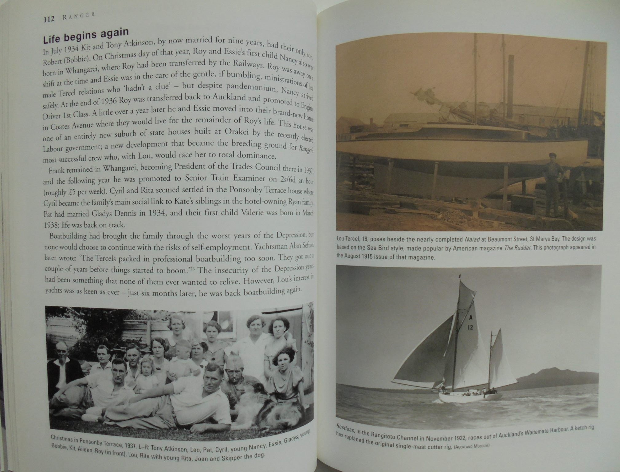 Ranger The Making of a New Zealand Yachting Legend By Sandra Gorter, Aroha Tercel. SCARCE