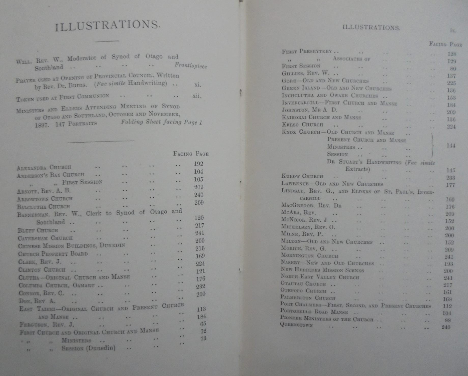 Fifty Years Syne. A Jubilee Memorial of the Presbyterian Church of Otago 1848-1898 by James Chisholm.