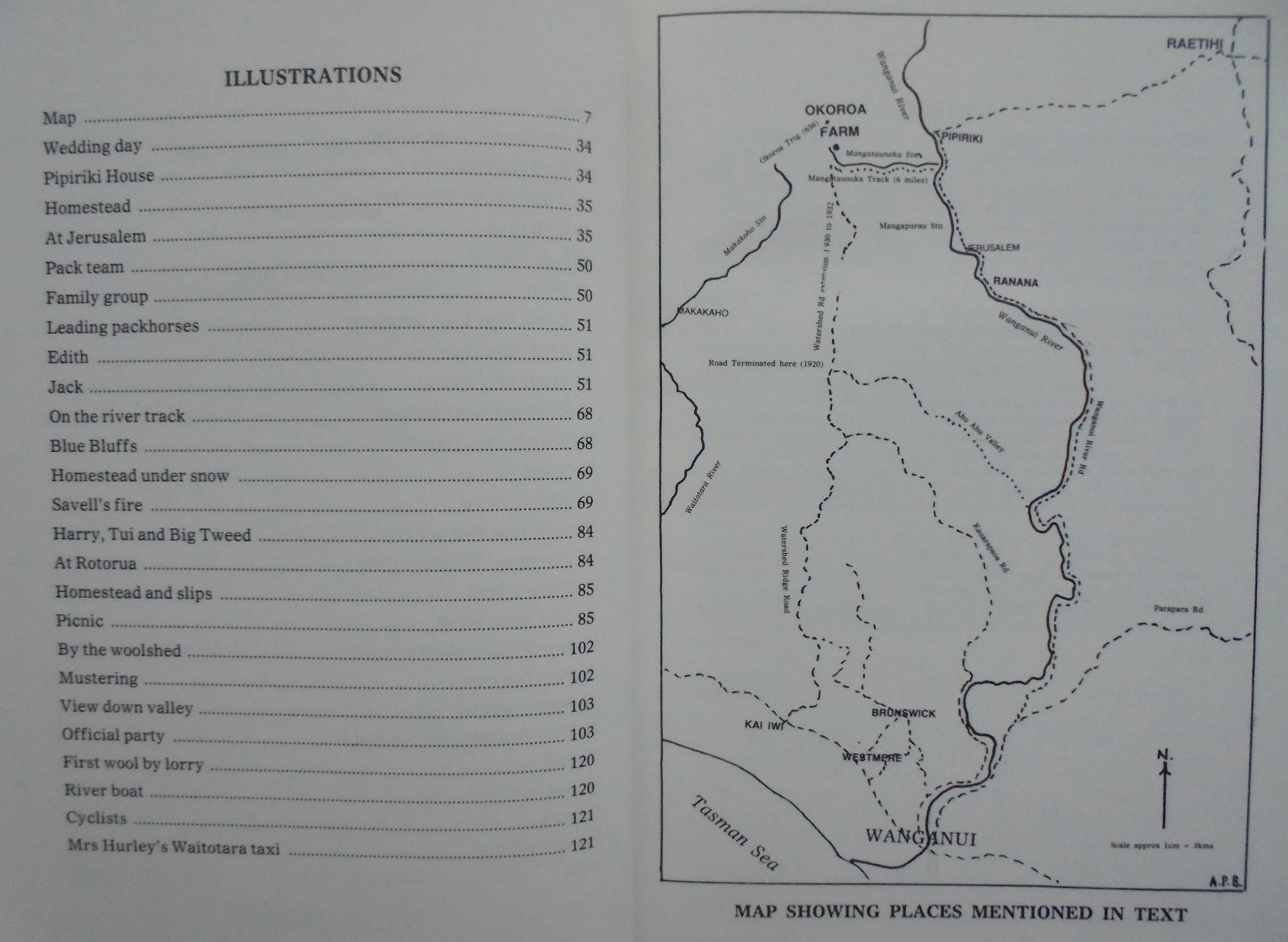 Okoroa: A Wanganui River Diary: From the Diaries and Notes Left by the Late Edith Mason Who Lived in the Remote Mangataunoka Valley off the Wanganui River 1920-1940. By Harry Mason. SIGNED BY AUTHOR. SCARCE.