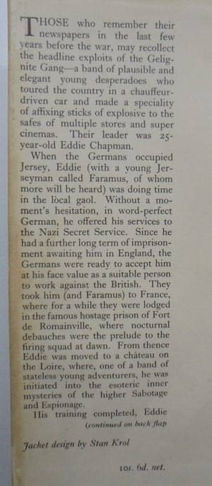 The Eddie Chapman Story. By Frank Owen - Hardback (1954)