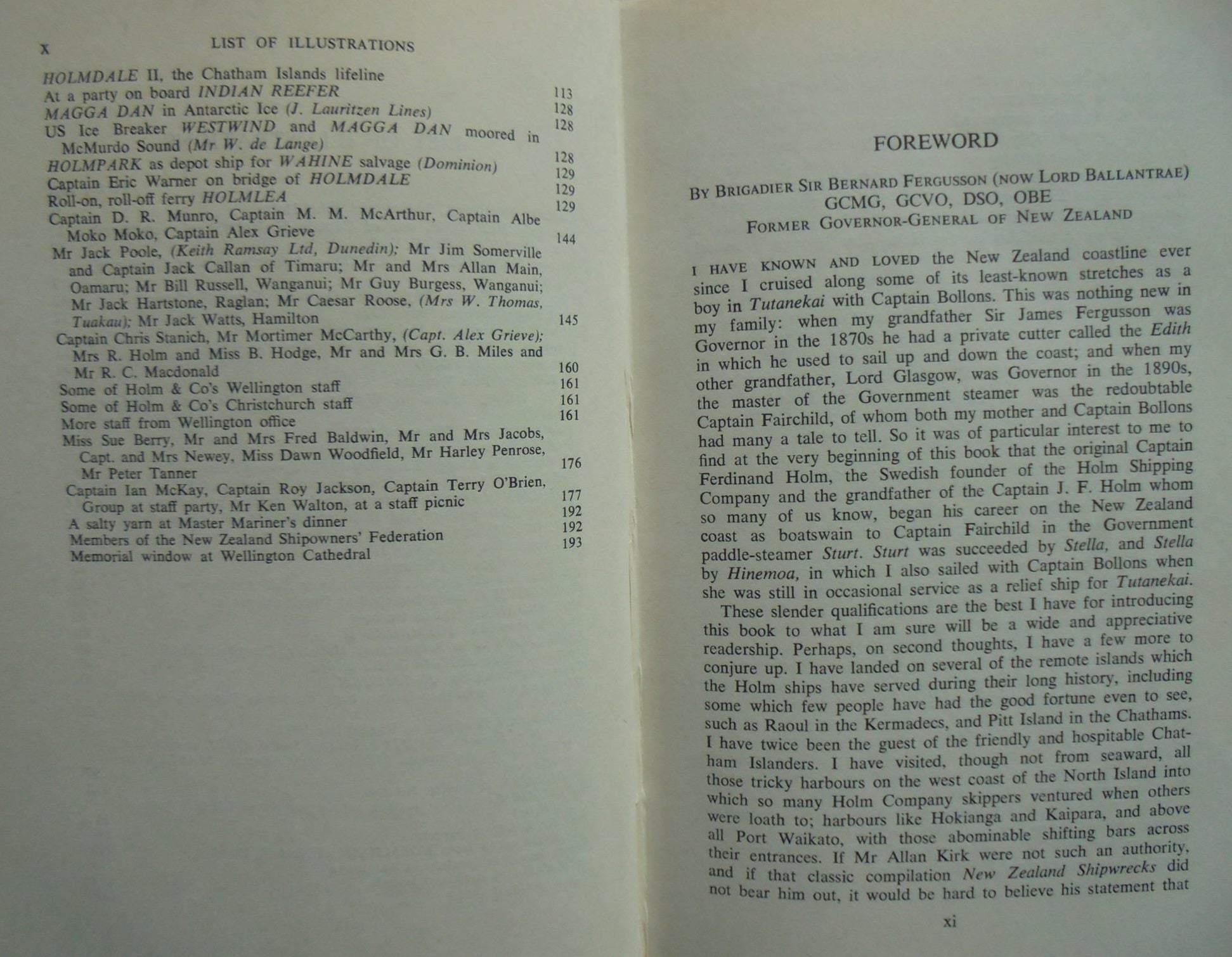 Fair Winds and Rough Seas Story of the Holm Shipping Company By Alan A. Kirk.