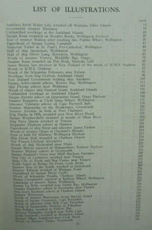 Shipwrecks New Zealand Disasters 1795 - 1936. By Chas. W. N. Ingram and P.Owen Wheatley.