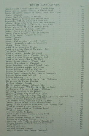 Shipwrecks New Zealand Disasters 1795 - 1936. By Chas. W. N. Ingram and P.Owen Wheatley.