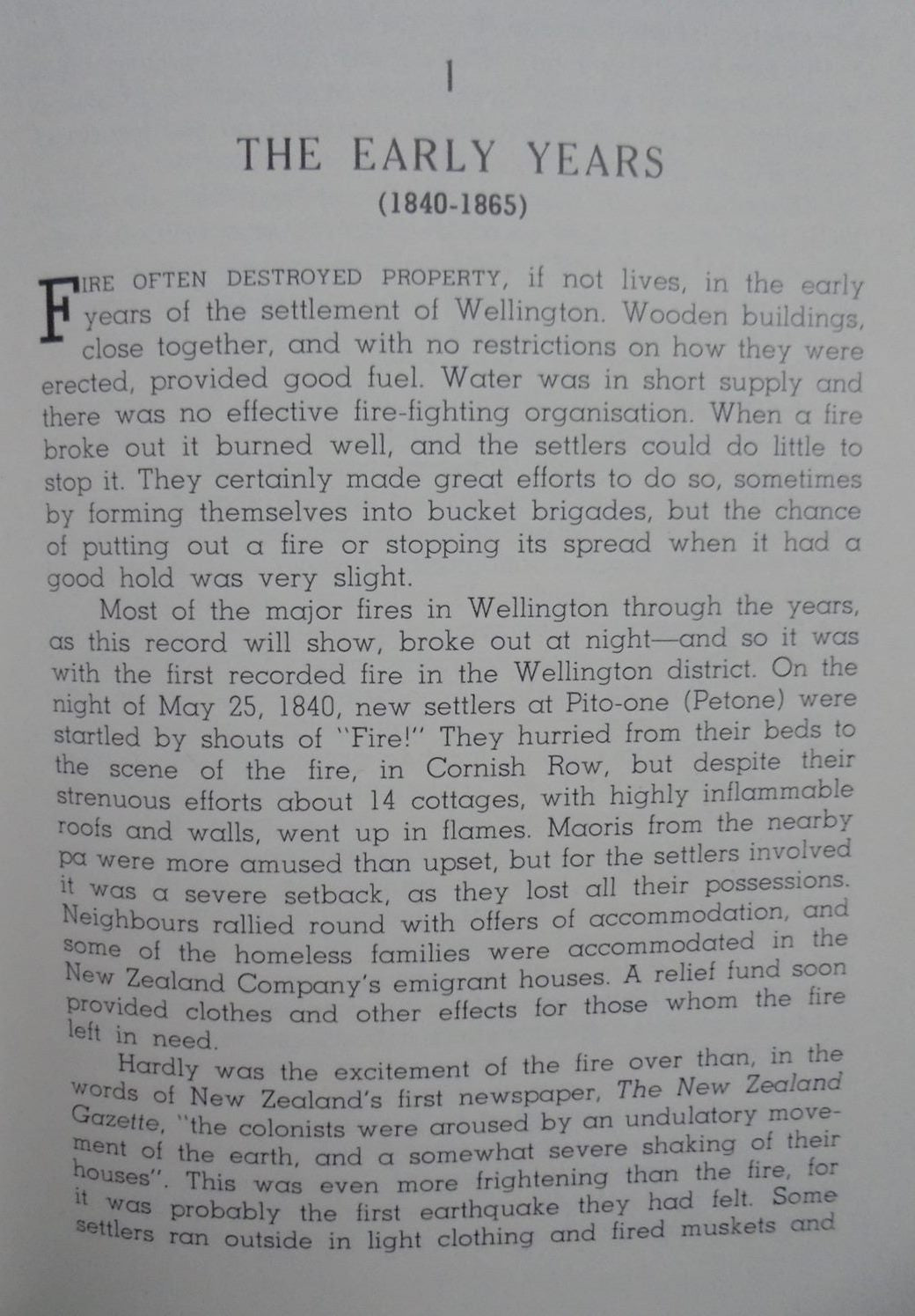 From Bells to Blazes: The Story of the Wellington Fire Brigade 1865 - 1965 by Rex Monigatti (Ed).