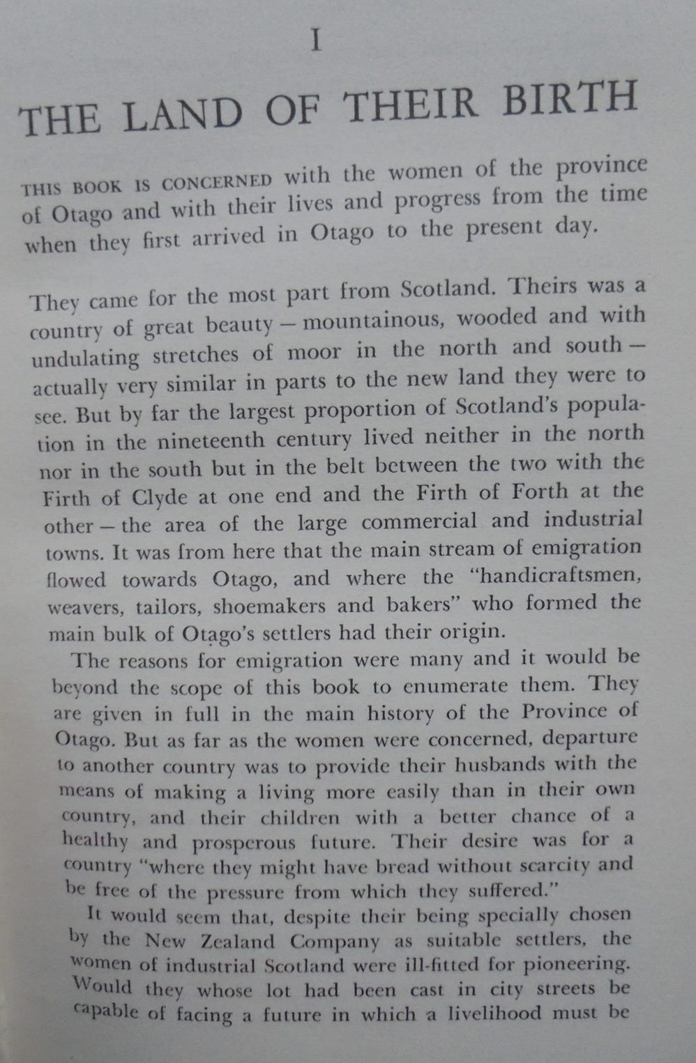 The Otago of Our Mothers. (1948). By Eileen L Soper