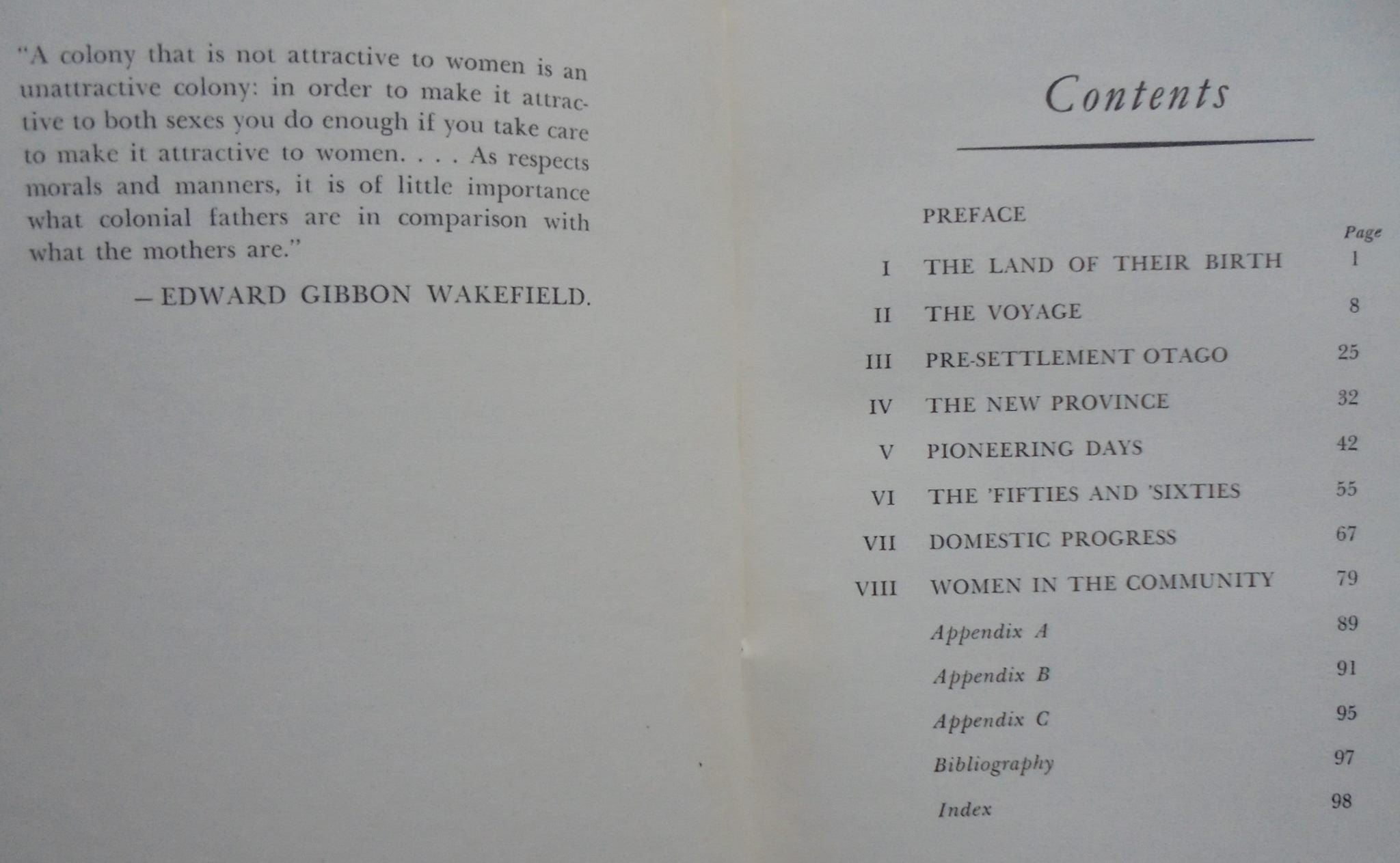 The Otago of Our Mothers. (1948). By Eileen L Soper