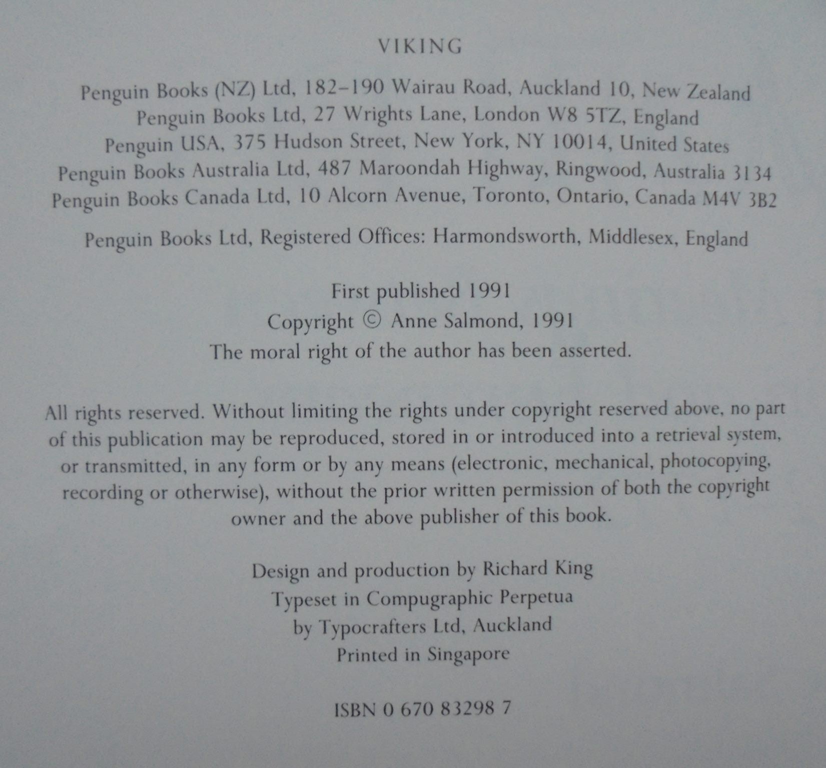 Two Worlds: First Meetings Between Maori and Europeans, 1642-1772 By Anne Salmond.