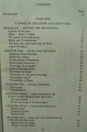 Treasury of Maori exploration: Legends relating to the first Polynesian explorers of New Zealand by Reed, A. W