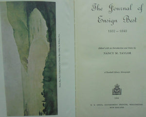 Journal of Ensign Best 1837-1843. By NANCY M; Editor. TAYLOR