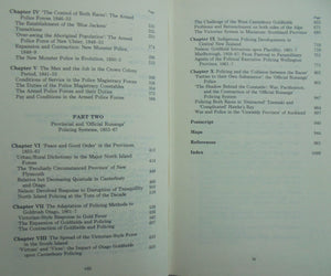 The History of Policing in New Zealand: Policing the Colonial Frontier 1767 - 1867. Vol 1 (Part 1 & 2).