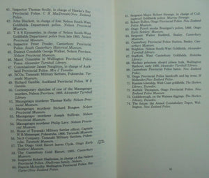 The History of Policing in New Zealand: Policing the Colonial Frontier 1767 - 1867. Vol 1 (Part 1 & 2).