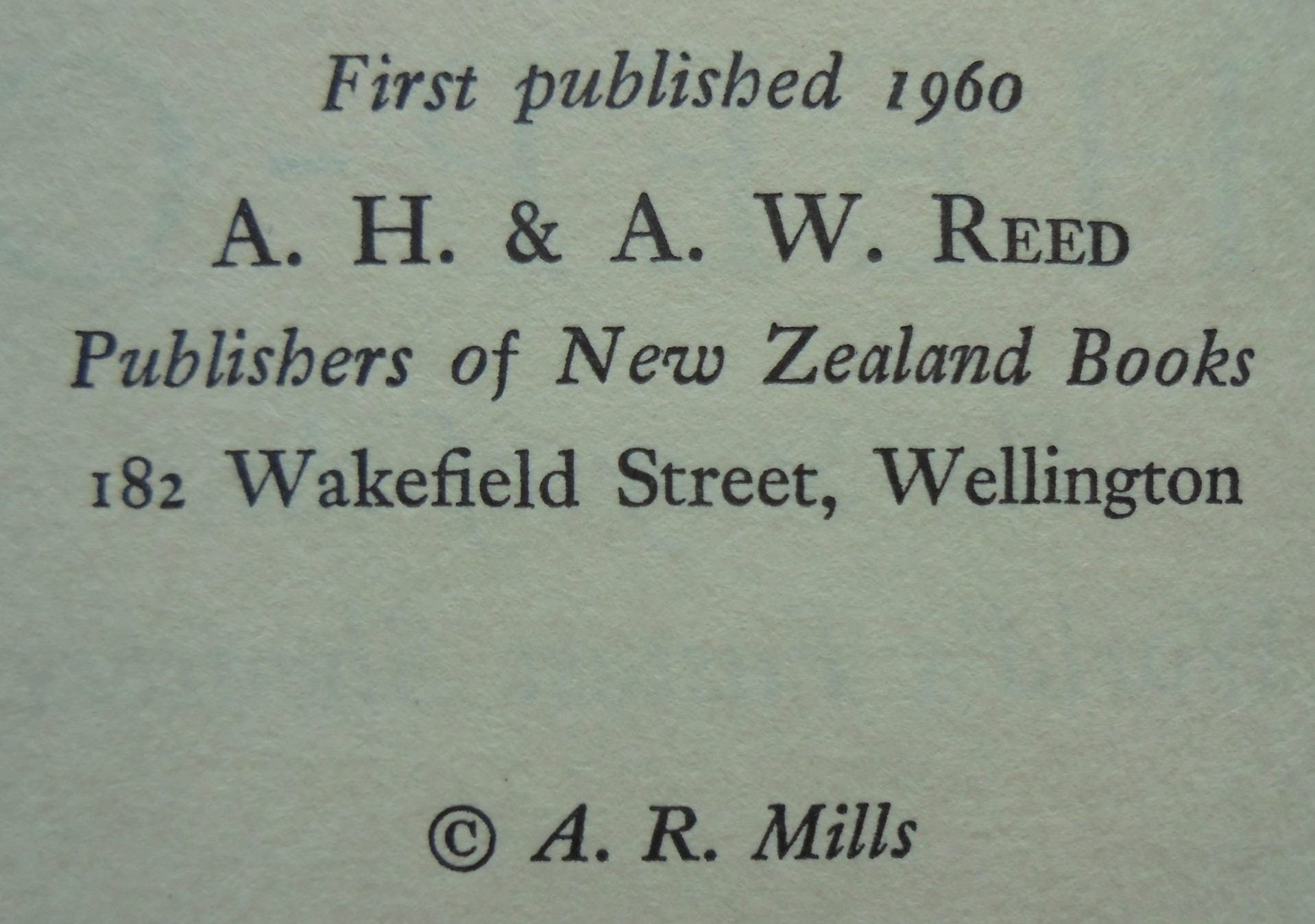 SHEEP-O! THE STORY OF THE WORLD’S FASTEST SHEARS by A.R. MILLS Hardback (1960)