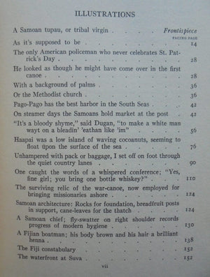 A Vagabond in Fiji. By Harry L. Foster (1927) 1st edition