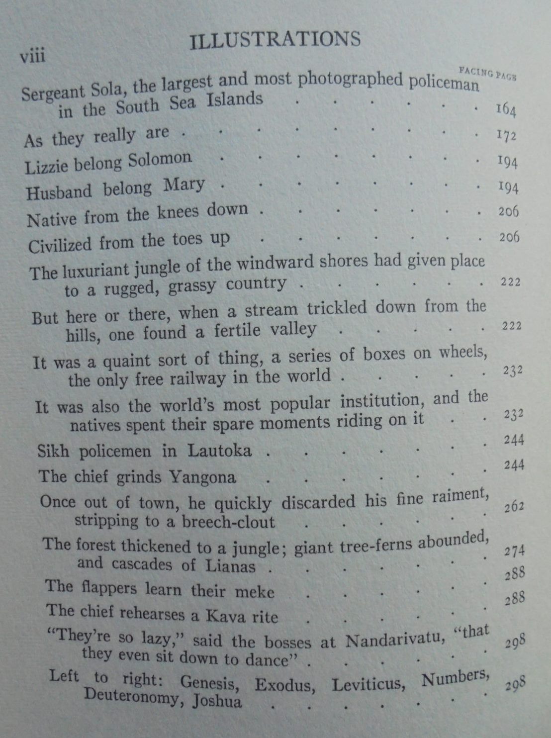 A Vagabond in Fiji. By Harry L. Foster (1927) 1st edition