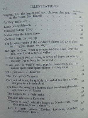 A Vagabond in Fiji. By Harry L. Foster (1927) 1st edition