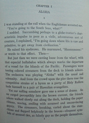 A Vagabond in Fiji. By Harry L. Foster (1927) 1st edition