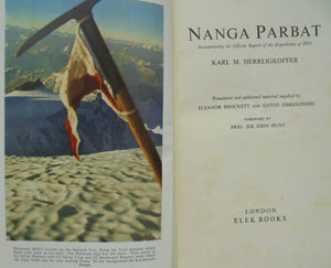 Nanga Parbat. By Karl M Herrligkoffer (1954)