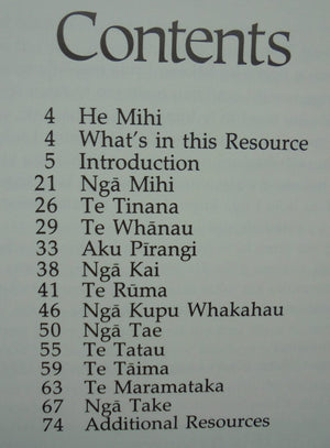 Te Ata Hapara: A Starter Maori Language Course for Teachers, 1 and 2, & tapes.