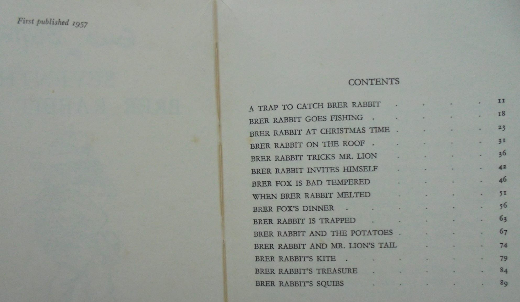 Enid Blyton's Seventh Brer Rabbit Book. Plus Second Brer Rabbit. Vintage