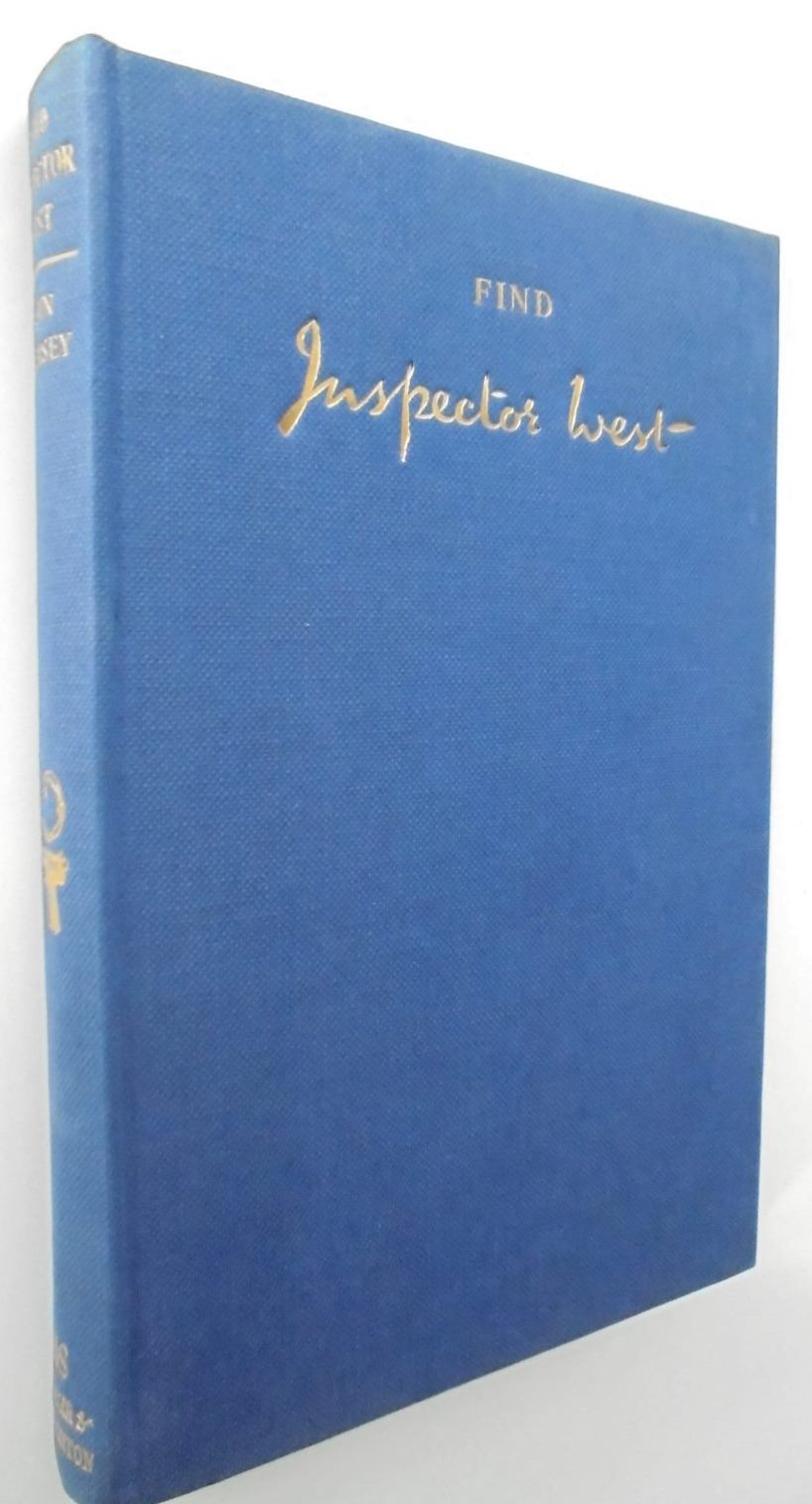 Find Inspector West by John Creasey. First edition 1957