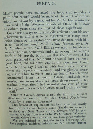 Beyond the Southern Lakes: The Explorations of W. G. Grave. 1st ed (1950)