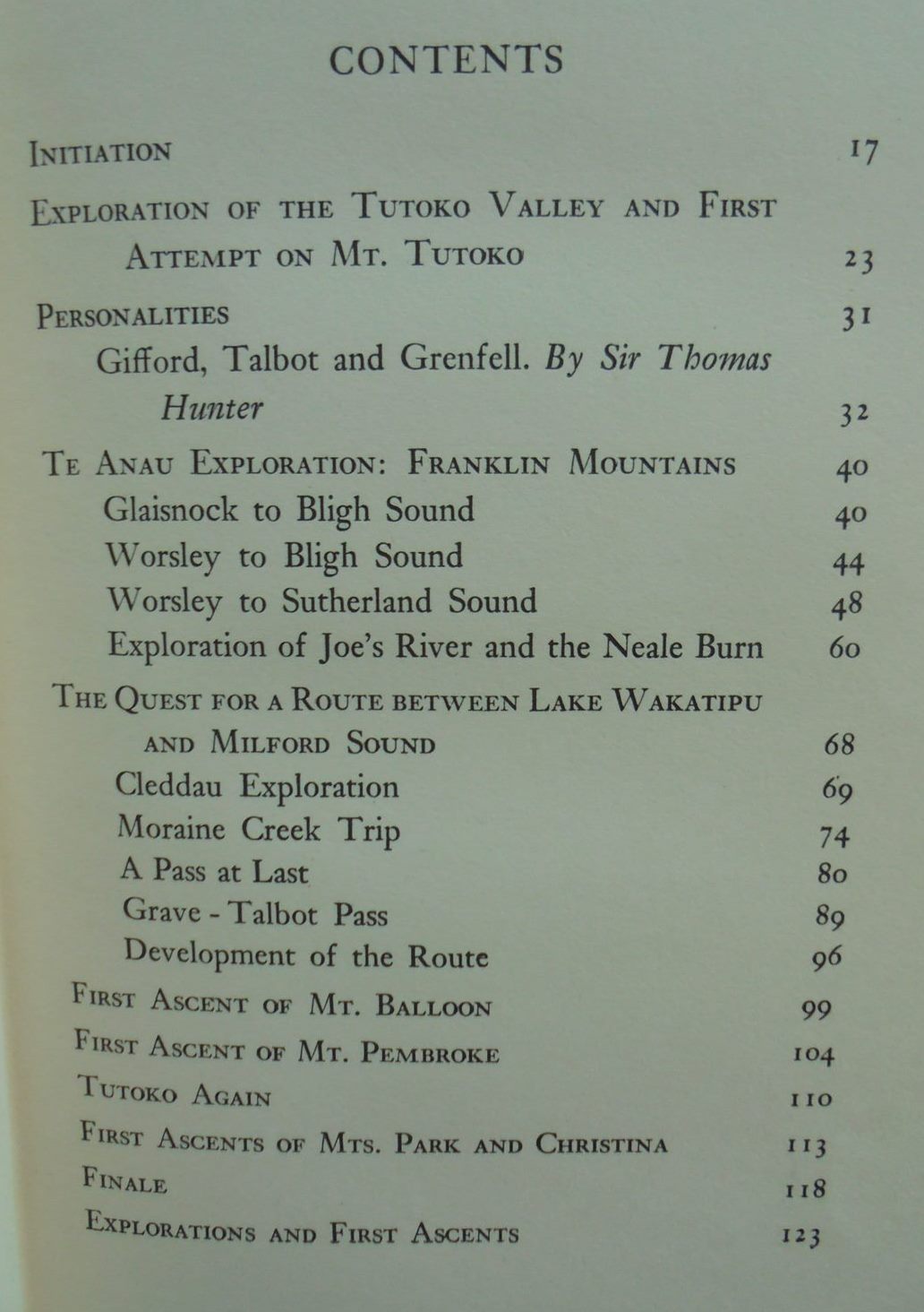 Beyond the Southern Lakes: The Explorations of W. G. Grave. 1st ed (1950)