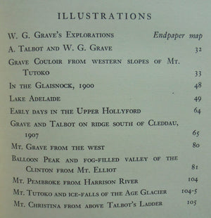 Beyond the Southern Lakes: The Explorations of W. G. Grave. 1st ed (1950)