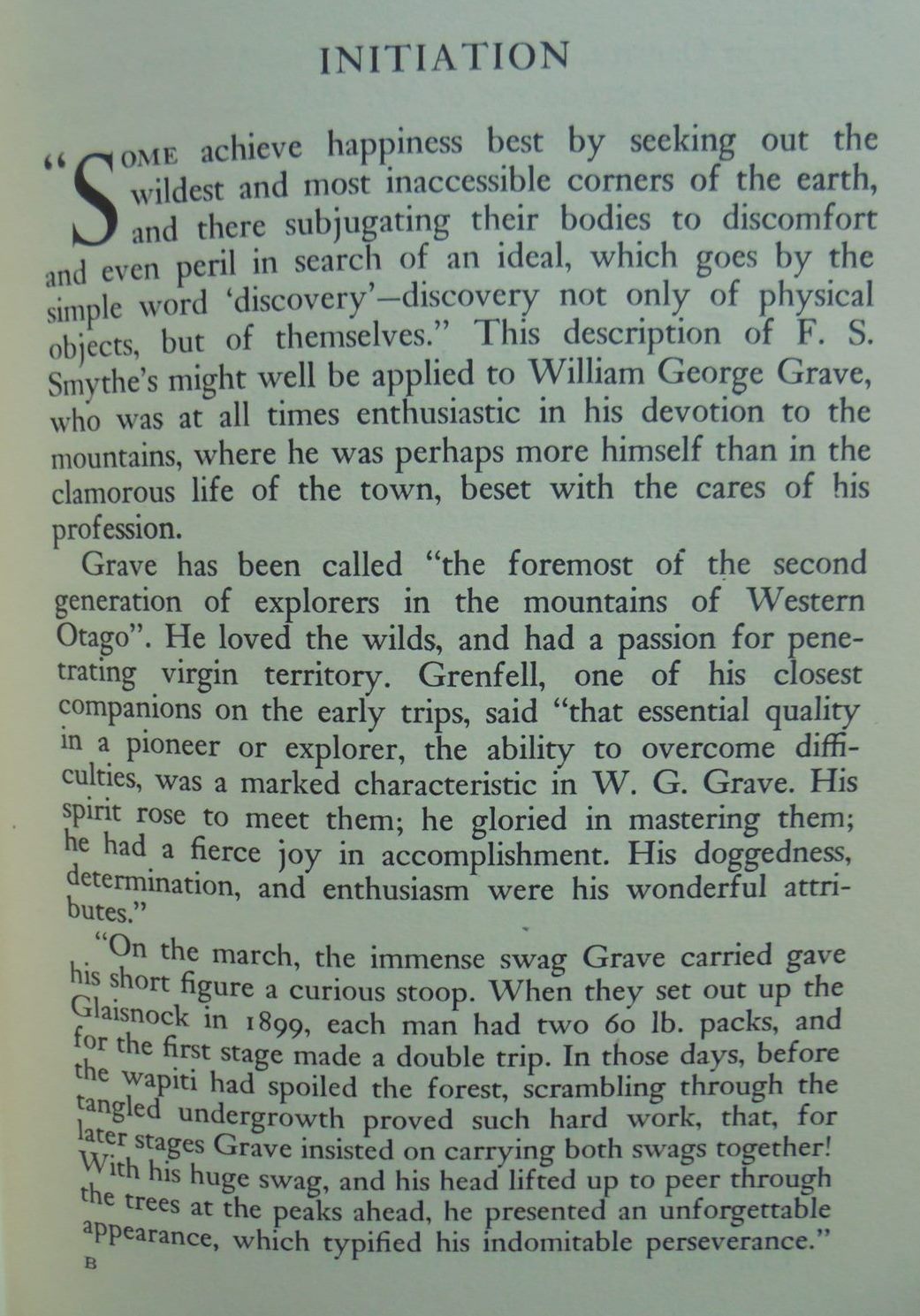 Beyond the Southern Lakes: The Explorations of W. G. Grave. 1st ed (1950)