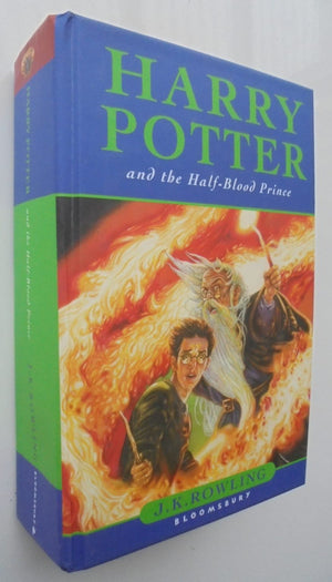 Harry Potter and the Half-Blood Prince by J K ROWLING.