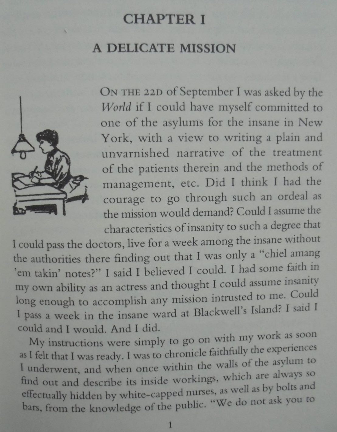 Ten Days in a Mad-House. A Story of the Intrepid Reporter By Nellie Bly