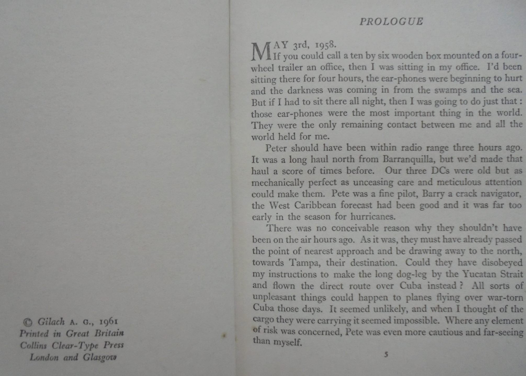 Fear Is The Key. By Alistair MacLean - (1961) first edition