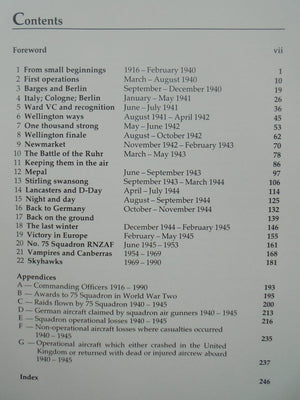 Forever Strong: The story of 75 Squadron RNZAF, 1916-1990 By Norman Franks.