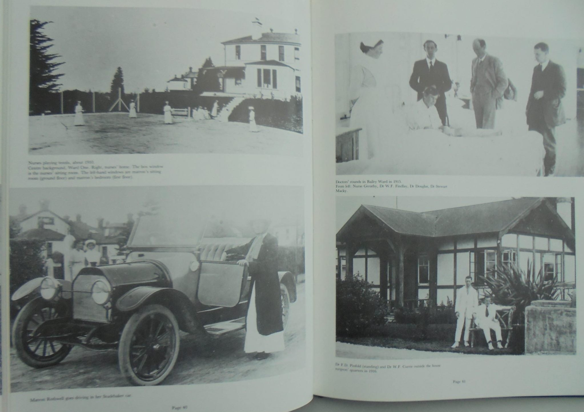 From Cottage To regional base Hospital. Waikato Hospital 1887-1987. By R. E. WRIGHT-St CLAIR