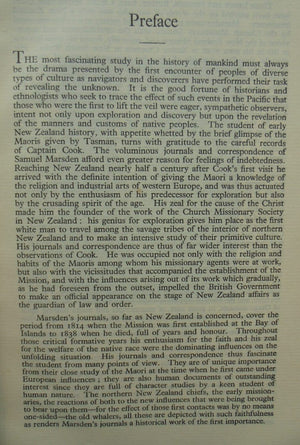 The Letters and Journals of Samuel Marsden 1765-1838 by J R Elder (ED). SIGNED BY EDITOR.