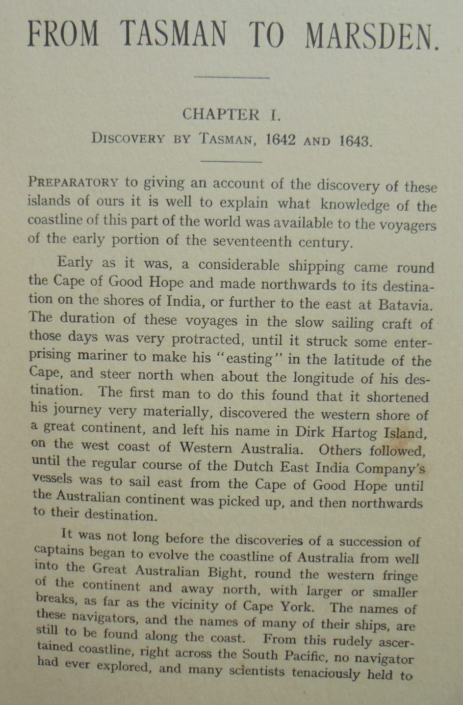 From Tasman To Marsden. A History of Northern New Zealand From 1642 To 1818 by Robert McNab.