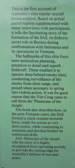 SAS Phantoms of the Jungle, A History of the Australian Special Air Service. by David M. Horner.