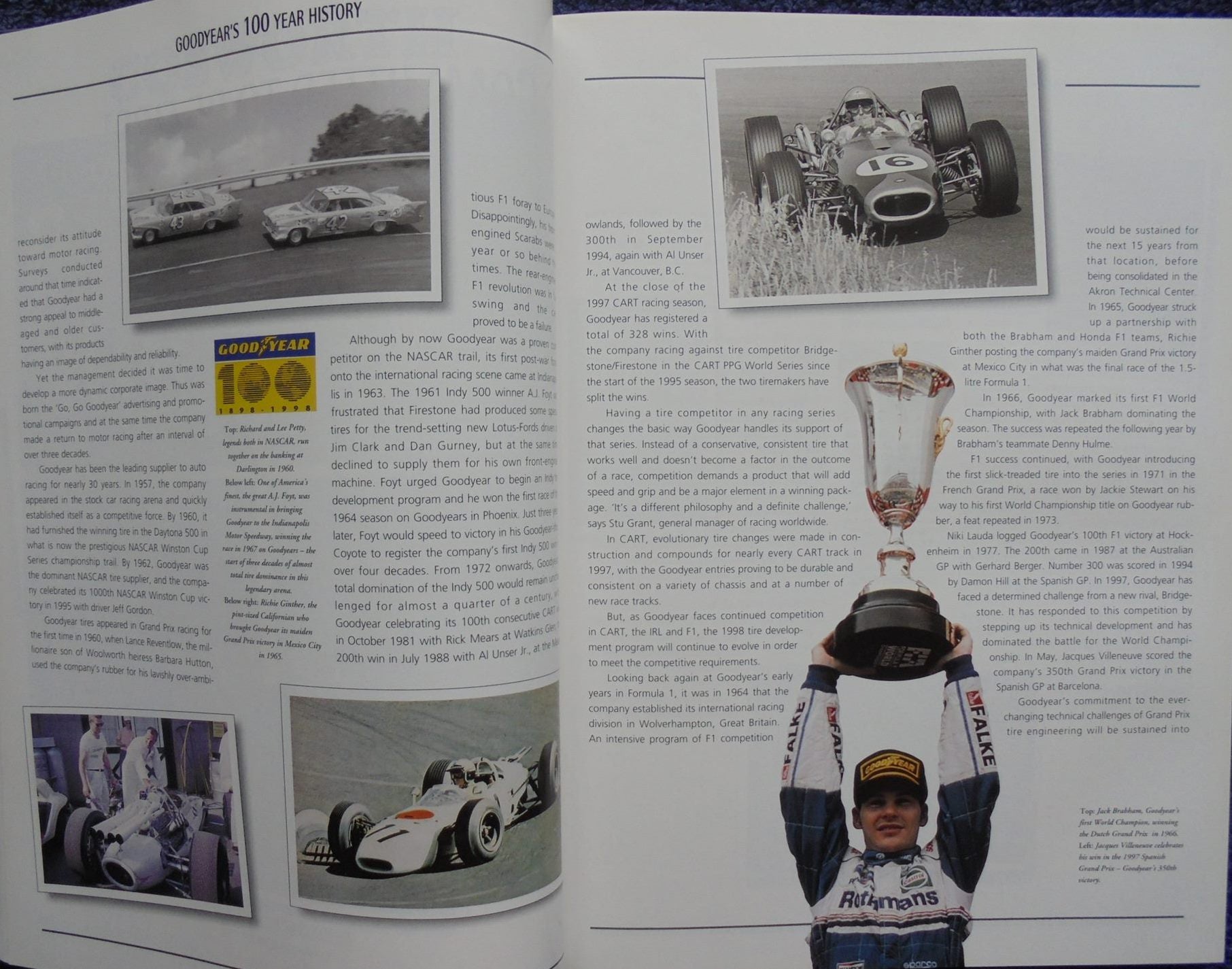 Autocourse PPG CART World Series Official Yearbook 1997-98 - By Jeremy Shaw