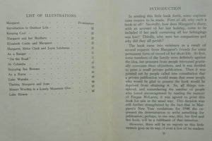 Margaret A Daughter of the Manse A Memoir of Christina Margaret Sullivan. February 1929 - April 1948.